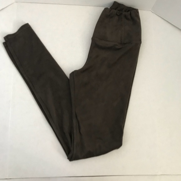 Aritzia Pants - Aritzia wildfred suede charcoal high waist pants